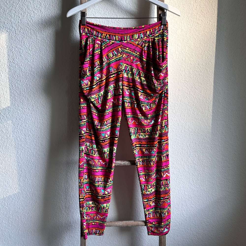 Grayson Native Aztec Harem Pants sz: Med